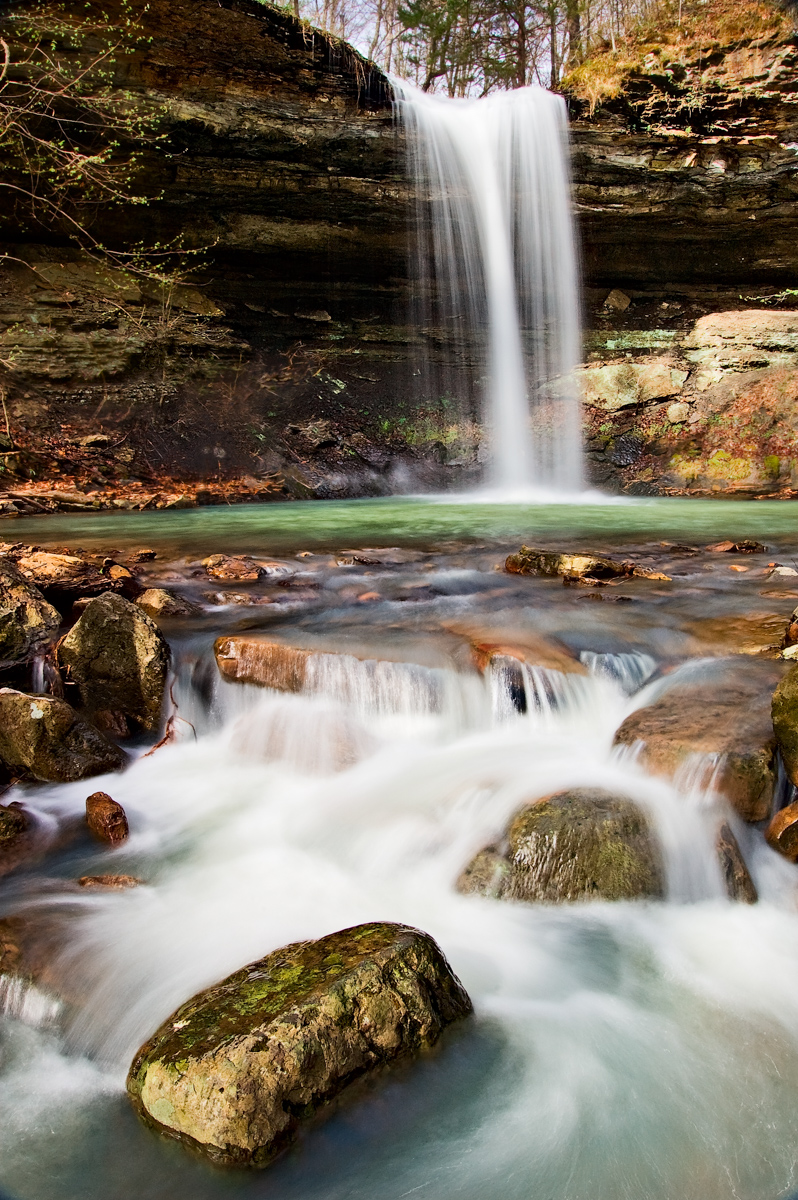 Waterfall Rattle Rattlesnake Falls - Arkansas Waterfalls